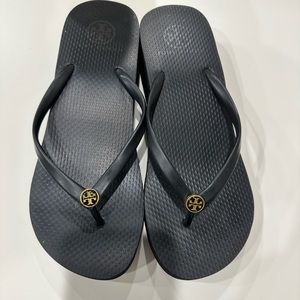 Tory Burch high platform, flip-flops